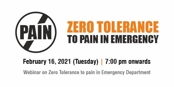 Zero Tolerance to Pain in Emergency